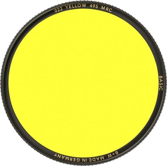 Picture of Filtr B&W International B+W Filter Yellow 495 MRC Basic 67mm