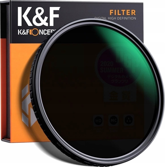Изображение Filtr Kf Filtr 43mm Kf X Fader Szary Regulowany Nd8-nd128 / Kf01.1445
