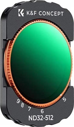 Picture of Filtr Kf Filtr ND Szary Regulowany ND32-ND512 do DJI Osmo Pocket 3 HD MC Nano X K&F / KF01.2545