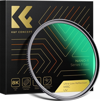 Изображение Filtr Kf Filtr Uv Ultra Low Reflection K&f Concept Nano-x Mrc 52 Mm 52mm / Kf01.2461