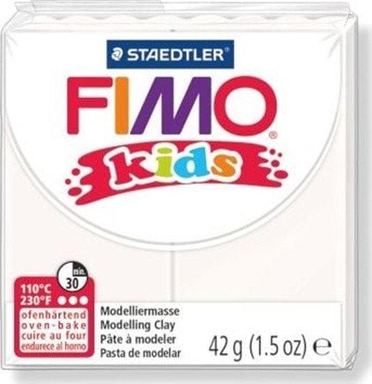 Picture of Fimo Masa plastyczna termoutwardzalna Kids biaa 42g