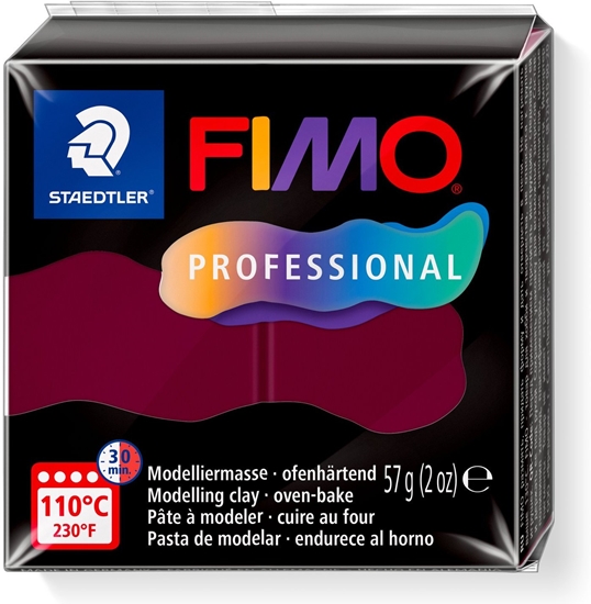 Picture of FIMO Mod.masse Fimo prof 57g bordeaux