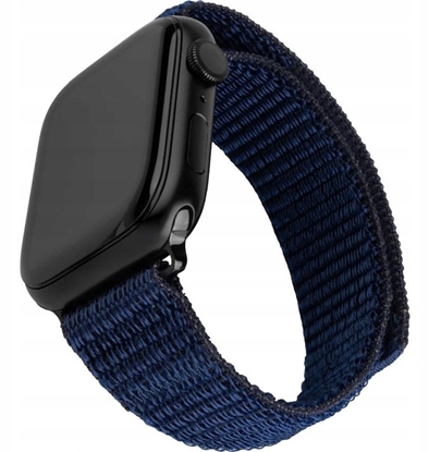 Picture of Fixed | Sporty Strap for Apple Watch 42/44/45mm | 160-210 mm | Dark blue | Nylon