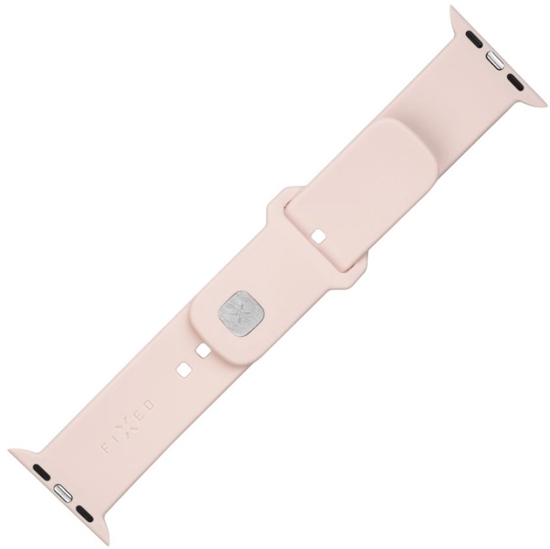 Picture of Fixed | Sporty Strap Set for Apple Watch 38/40/41 mm | 160-225 mm | Pink | Silicone