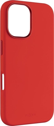 Attēls no Fixed MagFlow | Back cover | Apple | iPhone 16 | Liquid silicon | Red