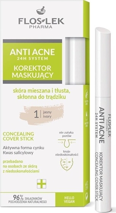Picture of Floslek Anti Acne 24h System korektor maskujcy 1 Jasny