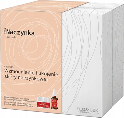 Picture of FLOSLEK_SET Stop Naczynka krem odywczy do twarzy 50ml + koncentrat do twarzy redukujcy przebarwienia 30ml