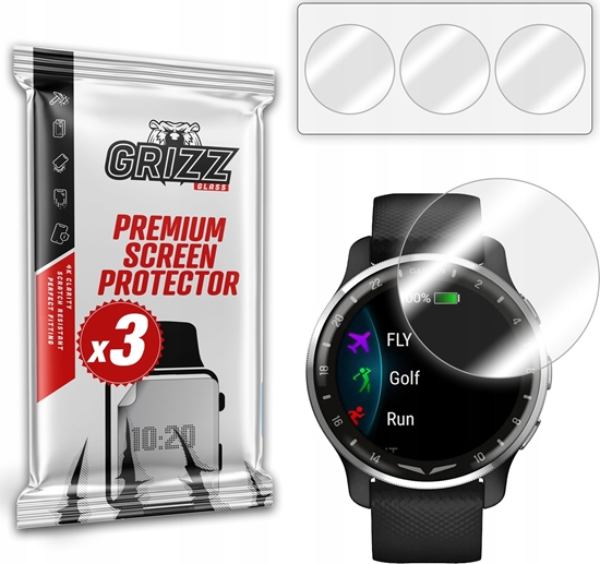 Изображение Folia hydroelowa GrizzGlass Hydrofilm do Garmin D2 Air X10