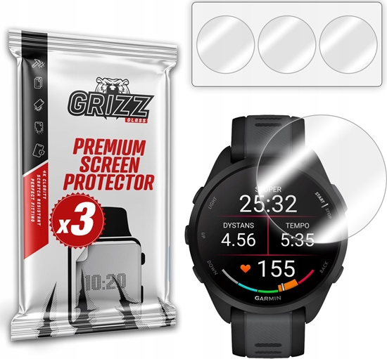 Изображение Folia hydroelowa GrizzGlass Hydrofilm do Garmin Forerunner 165