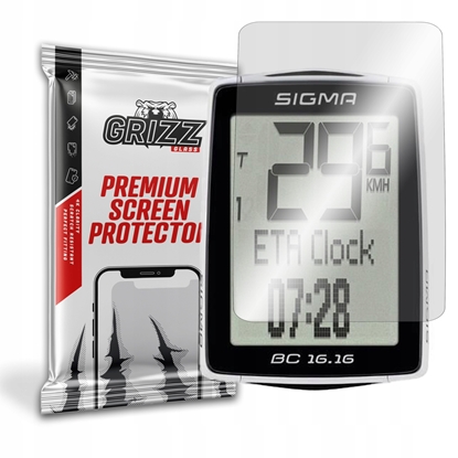 Attēls no Folia hydroelowa GrizzGlass Hydrofilm do Sigma Sport BC 16.16