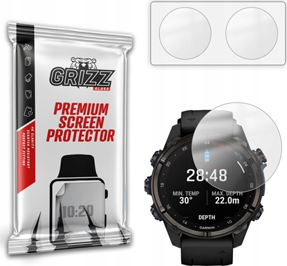 Изображение Folia matowa GrizzGlass PaperScreen do Garmin Descent Mk3i 51mm
