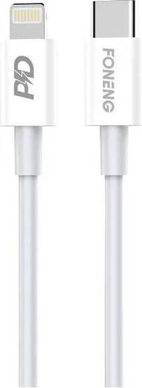 Picture of Kabel USB Foneng USB-C - Lightning 1 m Biay (X31 Type-C to ip)
