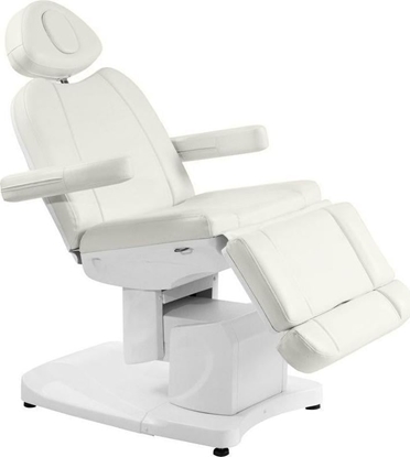 Picture of FOTEL KOSMETYCZNY ELEKTR. AZZURRO 708A 4 SILN. BIAY