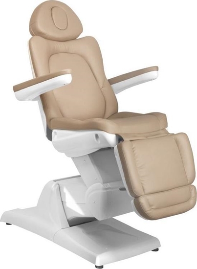 Picture of FOTEL KOSMETYCZNY ELEKTR. AZZURRO 870 3 SILN. CAPPUCCINO