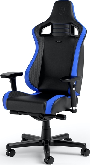 Picture of Fotel Noblechairs EPIC Compact - czarny/karbon/niebieski (GAGC-240)