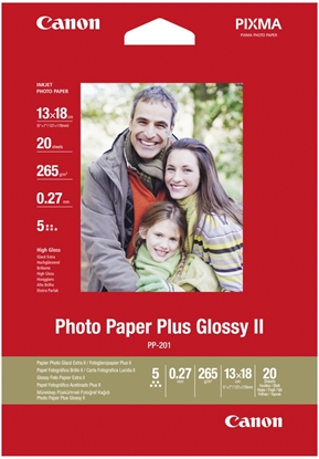 Picture of Fotopapīrs CANON PP-201 Plus II 13X18 Glossy 20gab