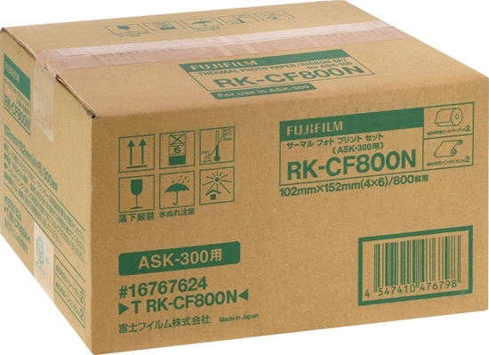 Picture of Fujifilm T RK-CF 800 N 2x 400 Sheets 10x15 cm