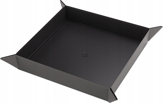 Picture of Gamegenic Gamegenic: Magnetic Dice Tray - Square - Black/Gray