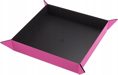 Attēls no Gamegenic Gamegenic: Magnetic Dice Tray - Square - Black/Pink