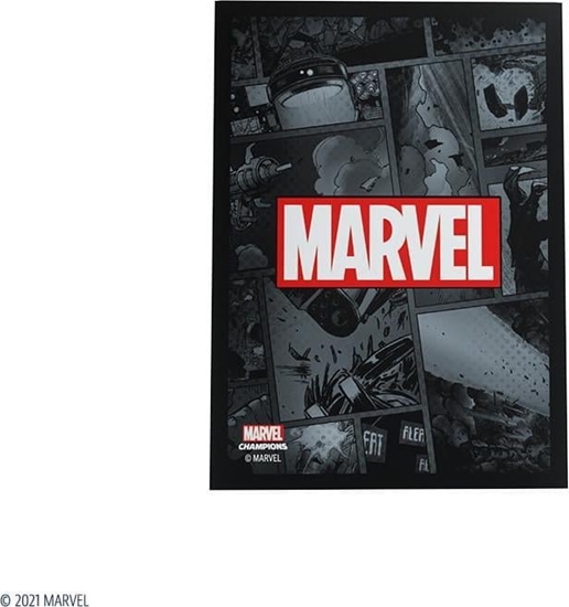 Picture of Gamegenic Gamegenic: Marvel Champions Art Sleeves (66 mm x 91 mm) Black 50+1 szt.