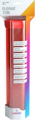 Picture of Gamegenic Gamegenic: Playmat Tube - Red
