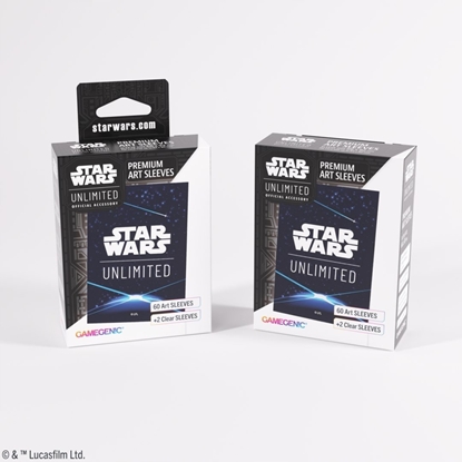 Picture of Gamegenic: Star Wars Unlimited - Premium Art Sleeves - Card Back Blue