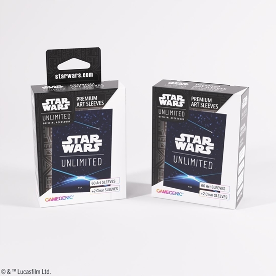 Picture of Gamegenic: Star Wars Unlimited - Premium Art Sleeves - Card Back Blue