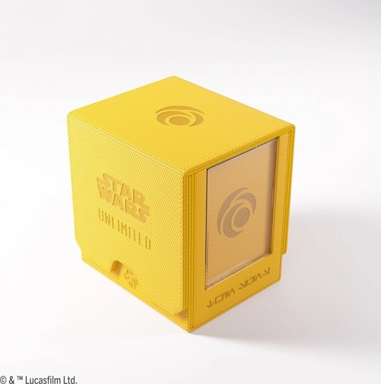 Picture of Gamegenic: Star Wars Unlimited Card Game - Twin Suns Deck Pod - Yellow