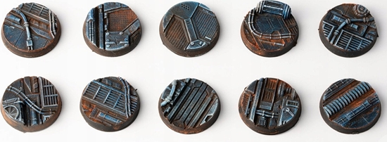 Picture of Gamers Grass Gamers Grass: Bases Round - Spaceship Corridor 25 mm (10 szt.)