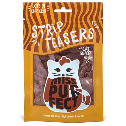 Attēls no Gardums kaķiem Miss Purfect  Strip Teasers, 45g