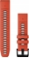 Attēls no Garmin Pasek silikonowy na nadgarstek QuickFit 22 (ognistoczerwony / grafitowy / czarna sprzczka)