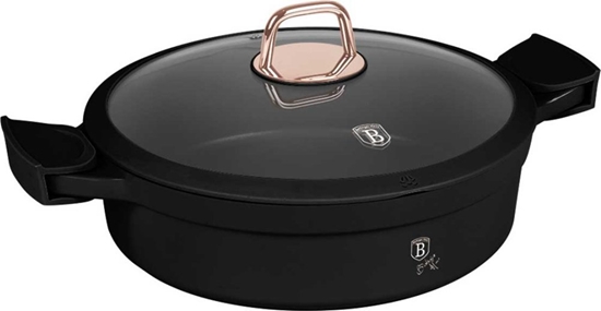 Picture of GARNEK TYTANOWY 28cm BERLINGER HAUS BH-1455 BLACK ROSE