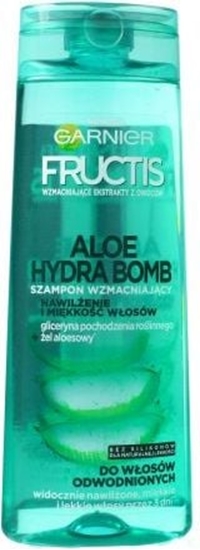 Изображение Garnier Szampon nawilajcy do wosów odwodnionych Fructis Aloe Hydra Bomb 400 ml
