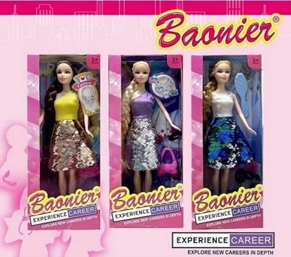 Attēls no Gazelo Lalka z akcesoriami