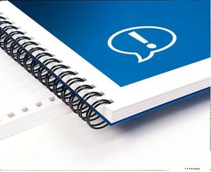 Attēls no GBC Grzbiety drutowe 34 zwoje, 8mm, czarny, 100 sztuk (ACC660)