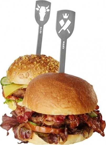 Изображение Gefu Szpikulce do hamburgerów TORRO, 2 szt. byk, mot Gefu