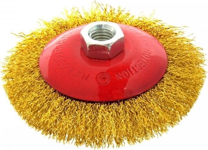 Attēls no Geko SZCZOTKA DRUCIANA OBROT.BOCZNA 115MM MOSIDZ M14(40/60/80) G00600 GEKO