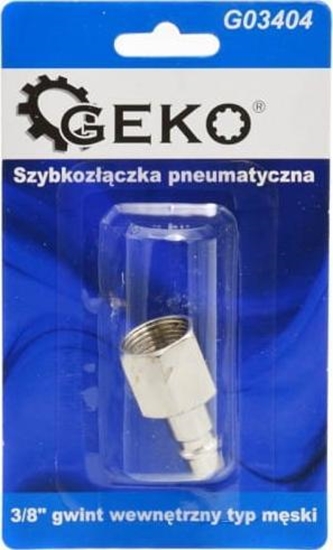 Picture of Geko SZYBKOZCZKA PNEUMATYCZNA TYP MSKI 3/8" GWINT WEWNTRZNY (BLISTER) (10/100) G03404 GEKO