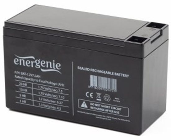 Picture of Gembird Energenie Battery for UPS 7.5Ah / 12V