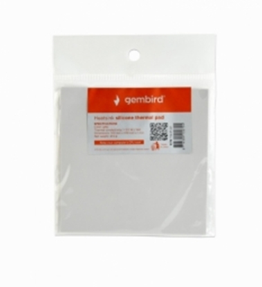 Picture of Gembird Heatsink silicone thermal pad 100x100x1mm