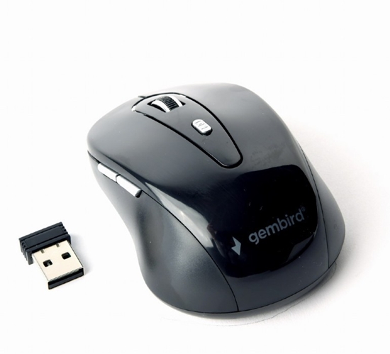 Изображение Gembird MUSW-6B-01 Wireless Black