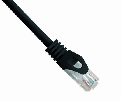 Изображение Patch cord ekranowany FTP kat.6 osłonka zalewana 2M czarny