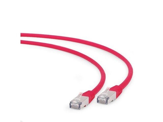 Picture of Gembird patchcord kat. 6A, FTP, LSZH, 0.25m, czerwony (PP6A-LSZHCU-R-0.25M)
