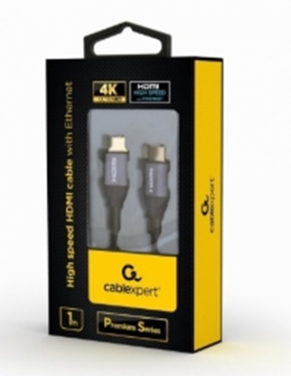 Picture of Gembird Premium Series HDMI Male - HDMI Male 1m Stylish Metal