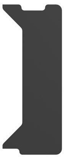 Picture of Genesis | Holm Modular Side Desk Top Right 30cm | NDS-2277 | Anthracite Black