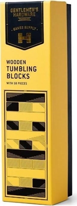 Picture of Gentlemens Hardware Gra yenga Wooden Tumbling Blocks