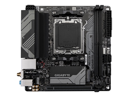 Attēls no Gigabyte A620I AX motherboard AMD A620 Socket AM5 mini ITX
