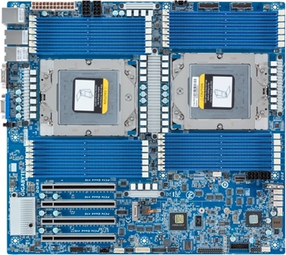 Attēls no Gigabyte Gigabyte Mainboard MZ73-LM1 AMD EPYC E-ATX Dual Sockel SP5 Single