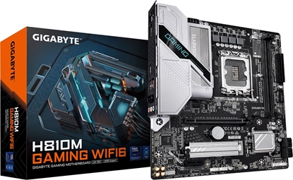Attēls no GIGABYTE H810M GAMING WIFI6 LGA1851 MB