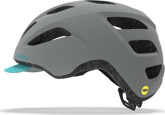 Picture of Giro Kask miejski TRELLA INTEGRATED MIPS matte grey dark teal roz. Uniwersalny (50-57 cm)
